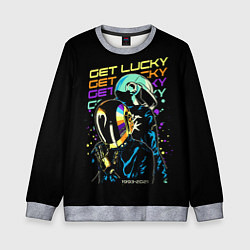 Свитшот детский DAFT PUNK, цвет: 3D-меланж