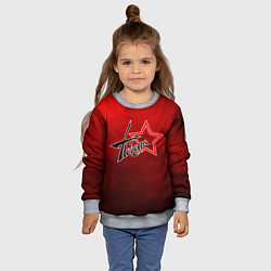 Свитшот детский Победа ВОВ, цвет: 3D-меланж — фото 2