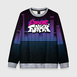 Свитшот детский Friday Night Funkin, цвет: 3D-меланж