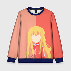 Свитшот детский Gabriel DropOut Gabriel, цвет: 3D-синий