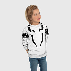 Свитшот детский ИТАДОРИ ТАТУ JUJUTSU KAISEN, цвет: 3D-белый — фото 2