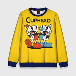 Свитшот детский CUPHEAD, цвет: 3D-синий