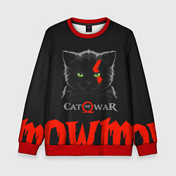 Детский свитшот Cat of war