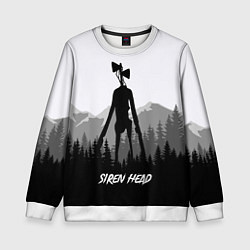 Детский свитшот SIREN HEAD DARK FOREST