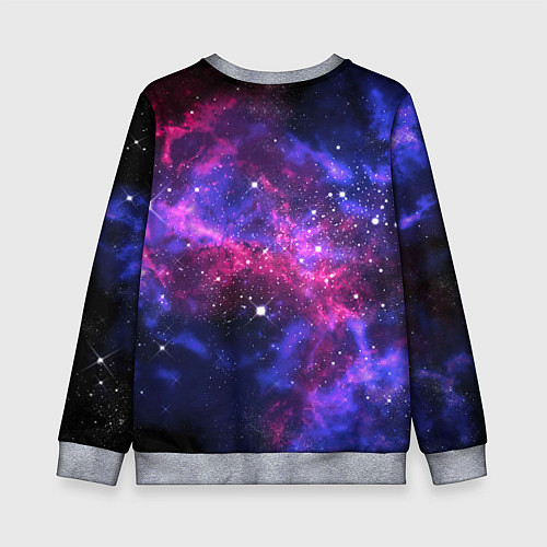 Детский свитшот Space Panda / 3D-Меланж – фото 2