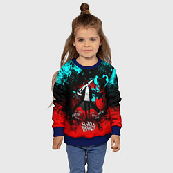 Свитшот детский SOLO LEVELING МАНХВА, цвет: 3D-синий — фото 2