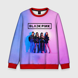 Свитшот детский BLACKPINK, цвет: 3D-красный