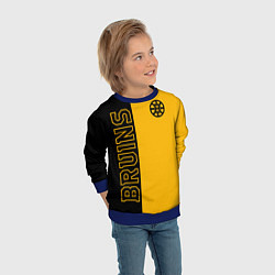 Свитшот детский NHL BOSTON BRUINS, цвет: 3D-синий — фото 2