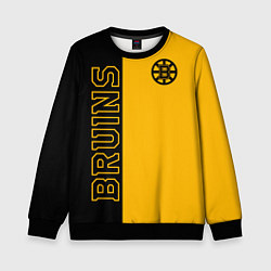 Свитшот детский NHL BOSTON BRUINS, цвет: 3D-черный