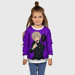 Свитшот детский Jujutsu kai Anime, цвет: 3D-белый — фото 2