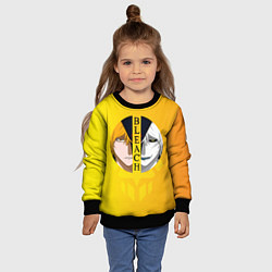 Свитшот детский Хичиго Bleach, цвет: 3D-черный — фото 2