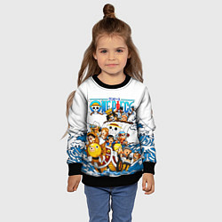 Свитшот детский ONE PIECE ВАН ПИС МОРЕ, цвет: 3D-черный — фото 2