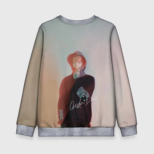 Детский свитшот SODA LUV / 3D-Меланж – фото 2