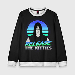 Свитшот детский Нэйтан Эксплоужен, цвет: 3D-белый