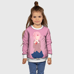 Свитшот детский Natsuki Art, цвет: 3D-белый — фото 2