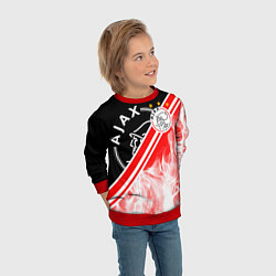 Свитшот детский FC AJAX AMSTERDAM ФК АЯКС, цвет: 3D-красный — фото 2