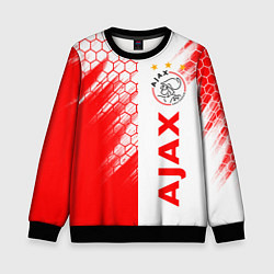 Свитшот детский FC AJAX AMSTERDAM ФК АЯКС, цвет: 3D-черный