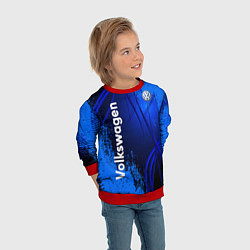 Свитшот детский Volkswagen, цвет: 3D-красный — фото 2