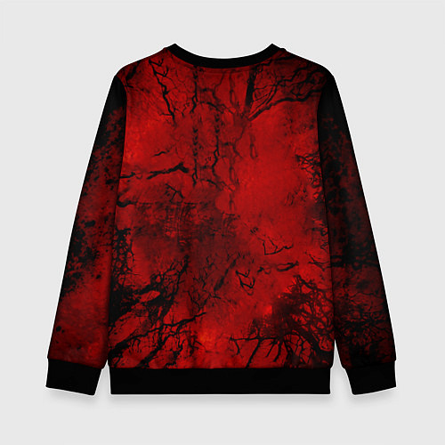 Детский свитшот Gears of hart / 3D-Черный – фото 2