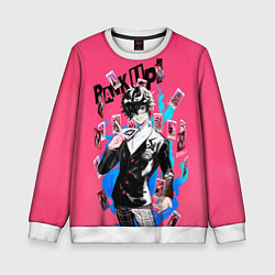 Свитшот детский Амамия, цвет: 3D-белый