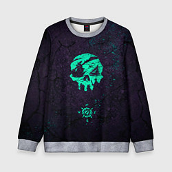 Свитшот детский Пиратский знак, цвет: 3D-меланж
