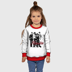 Свитшот детский Maneskin, цвет: 3D-красный — фото 2