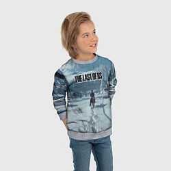 Свитшот детский Элли в деревне, цвет: 3D-меланж — фото 2