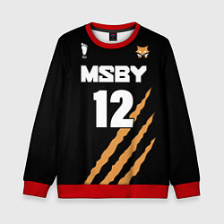 Детский свитшот 12 MSBY BLACK JACKALS