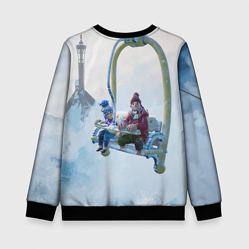 Детский свитшот It Takes Two Коди и Мэй / 3D-Черный – фото 2