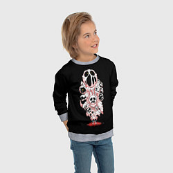 Свитшот детский В голове Айзека, цвет: 3D-меланж — фото 2