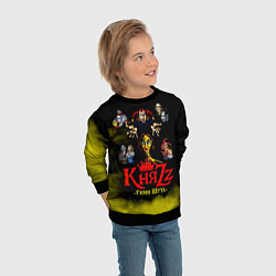 Свитшот детский КНЯZZ Гимн Шута, цвет: 3D-черный — фото 2