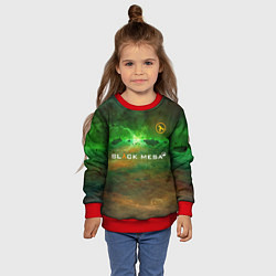 Свитшот детский BLACK MESA HALF-LIFE Z, цвет: 3D-красный — фото 2