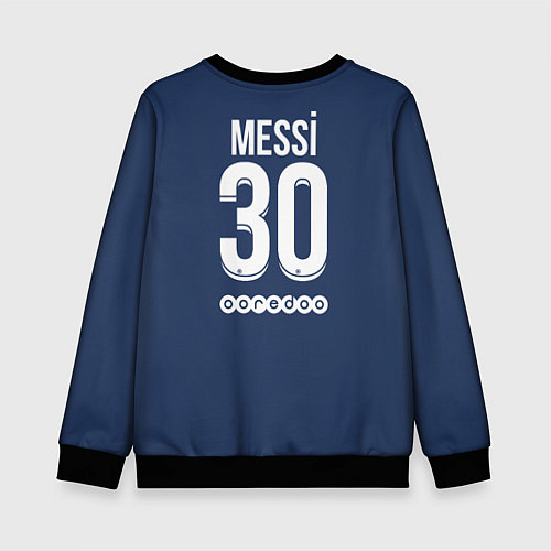 Детский свитшот Messi PSG Football / 3D-Черный – фото 2
