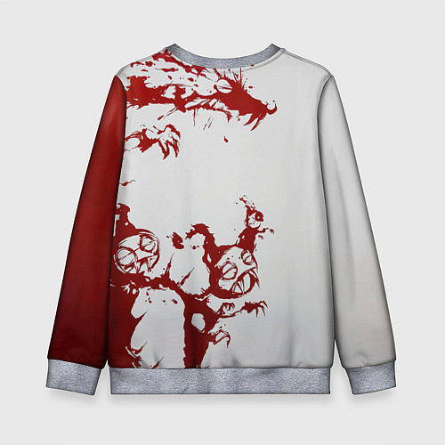 Детский свитшот Агата Кристи Второй фронт / 3D-Меланж – фото 2