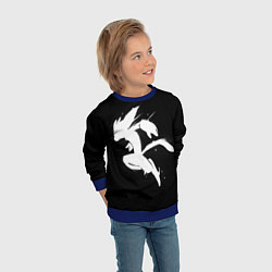 Свитшот детский Ori Дух леса, цвет: 3D-синий — фото 2