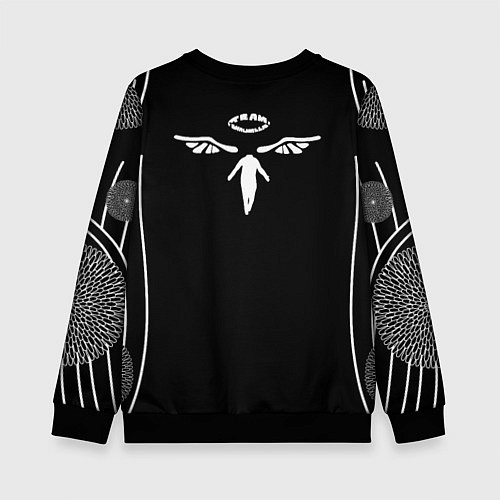 Детский свитшот ВАЛЬХАЛЛА БАНДА / 3D-Черный – фото 2