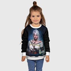 Свитшот детский Ciri, цвет: 3D-белый — фото 2