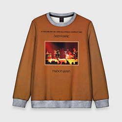 Свитшот детский Made in Japan - Deep Purple, цвет: 3D-меланж
