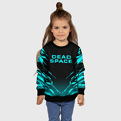 Свитшот детский DEAD SPACE МЁРТВЫЙ КОСМОС, цвет: 3D-черный — фото 2