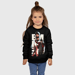 Свитшот детский Marshall Mathers, цвет: 3D-черный — фото 2