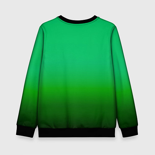 Детский свитшот BMW GREEN STYLE / 3D-Черный – фото 2
