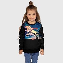 Свитшот детский Deep Purple - Stormbringer, цвет: 3D-черный — фото 2