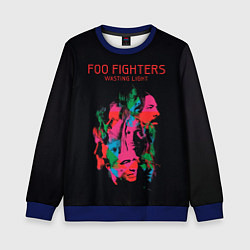 Свитшот детский Wasting Light - Foo Fighters, цвет: 3D-синий