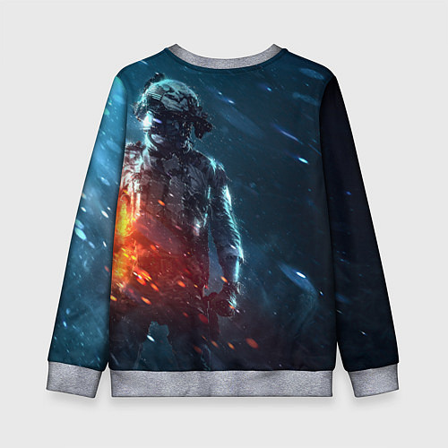 Детский свитшот BATTLEFIELD 2042 SOLDIER WARS / 3D-Меланж – фото 2