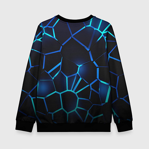 Детский свитшот Volkswagen слоган Das Auto / 3D-Черный – фото 2