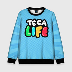Детский свитшот Toca Life: Logo