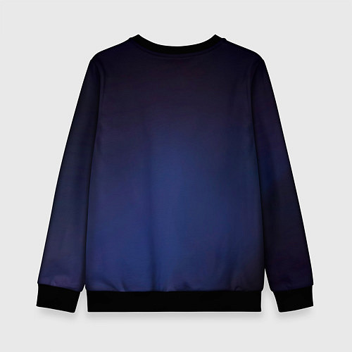 Детский свитшот Игривая Тейлор / 3D-Черный – фото 2