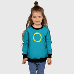 Свитшот детский Тысяча сынов после Ереси цвет легиона, цвет: 3D-черный — фото 2