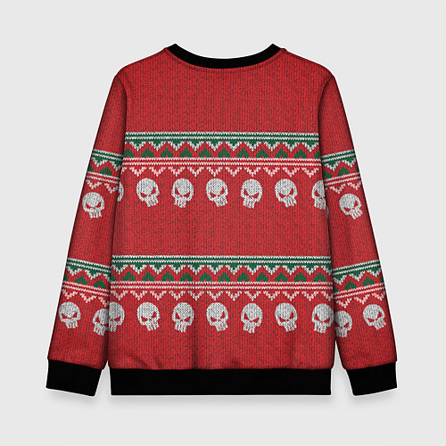 Детский свитшот Свитер Занта / 3D-Черный – фото 2