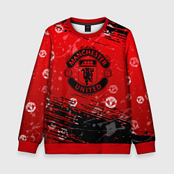Свитшот детский Manchester United: Возвращения Ronaldo, цвет: 3D-красный